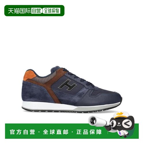 1h可退 香港直邮HOGAN 男士运动鞋 HXM3210Y860QD1816L SS2025 黑