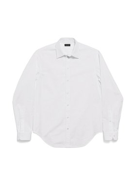 潮奢 Balenciaga 巴黎世家 男士 标准版浅蓝色衬衫 850808TTM12