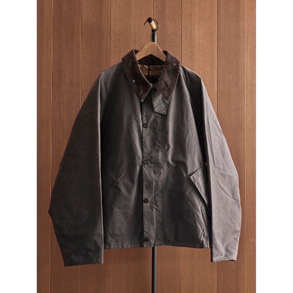 Barbour TRANSPORT 短款蜡棉外套 242MWX1678