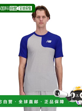 日本直邮New Balance 男士棒球不对称半袖T恤 左投手用 MT41704LT