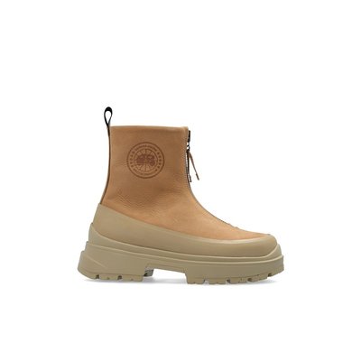 CANADA GOOSE 女士靴子 1040W0TAN CO 浅棕色 Suede boots Kya