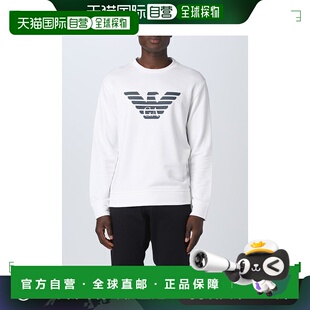 Armani logo印花卫衣 安普里奥 男士 8N1 阿玛尼 香港直邮Emporio
