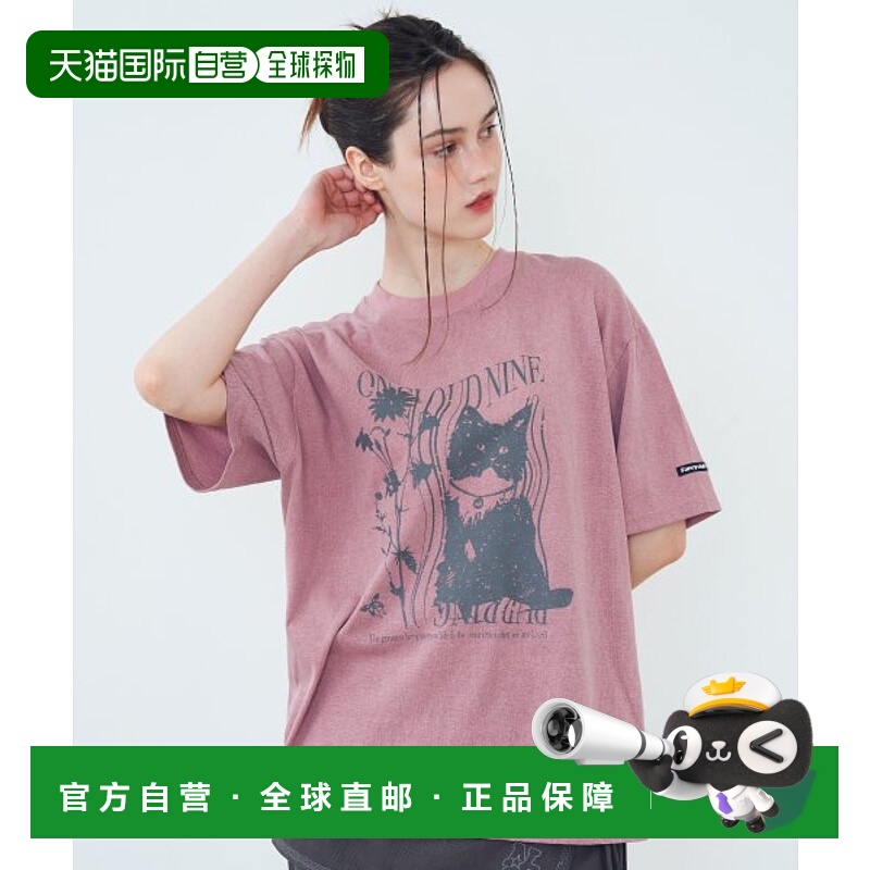 韩国直邮NASTY FANCY CLUB街头辣妹潮牌酷帅休闲时尚新款T恤F23QB