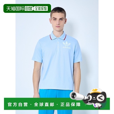1h可退 香港直邮adidas 阿迪达斯 男士 徽标图案 polo 衫 JJ2943