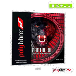 日本直邮聚纤维网球线 单张力 Panthera 12.2m PF0970RE PF0960RE