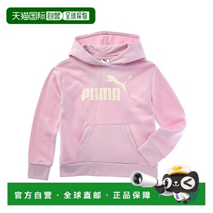 自营PUMA Foundations Fleece Pullover Hoodie - pink 美国奥莱