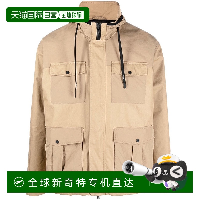 1h可退 香港直邮HERNO 男士外套 FI000093U132182000 SS2023 卡其