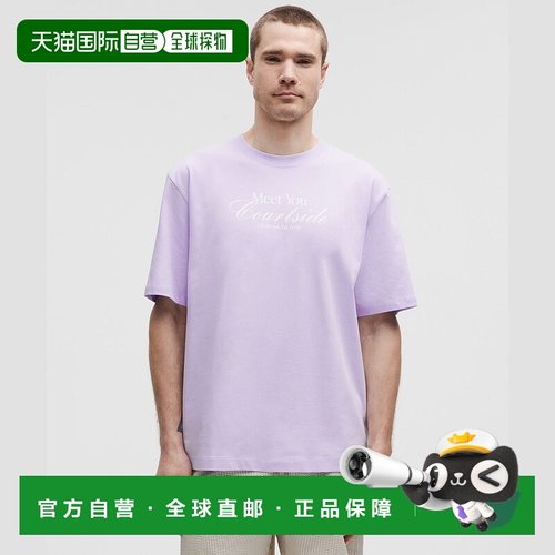 自营1h可退 欧洲直邮LULULEMON露露乐檬 厚棉针织T恤 网球俱乐部