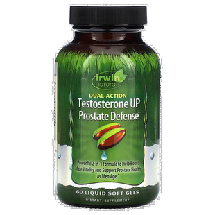 香港直邮爱乐能,Testosterone UP 前列摄护腺防御剂，双效，60 粒