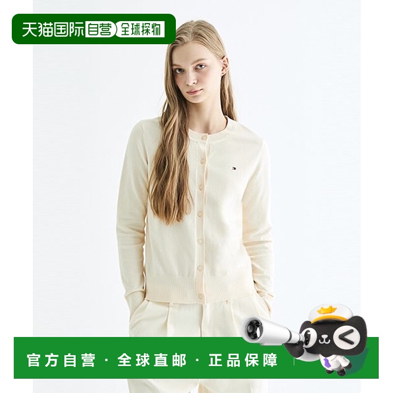 韩国直邮TOMMY HILFIGER 女士毛针织衫T22E0KCD001WT2Z01长袖