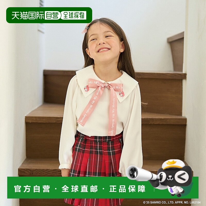 日本直邮Lycee mine [Sanrio Characters] 领结衬衫