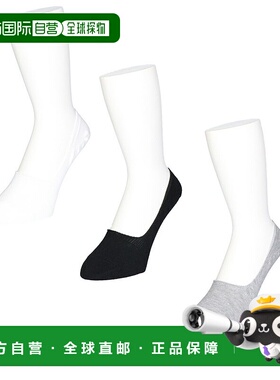 日本直邮Fruit of the Loom 纯色中筒袜3双套装 [FR6467EU000385]