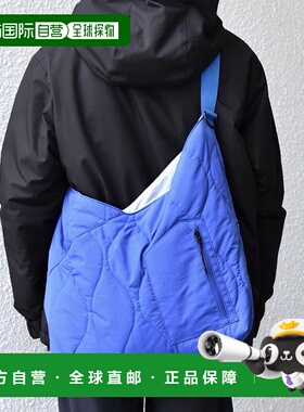 1h可退 日本直邮SHIPS any 2色拼接绗缝Azuma两用单肩包◆钱包