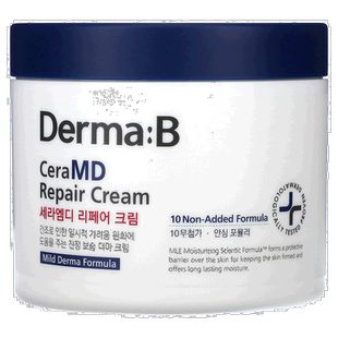香港直邮Derma:B,CeraMD 修护霜,14.5 液量盎司(430 毫升)保湿