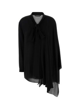 BALENCIAGA 女士外套 839280TIN131000 AW2025 黑色