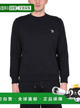 1h可退 香港直邮潮奢 Paul Smith 男士 斑马纹刺绣运动衫 M2R027R