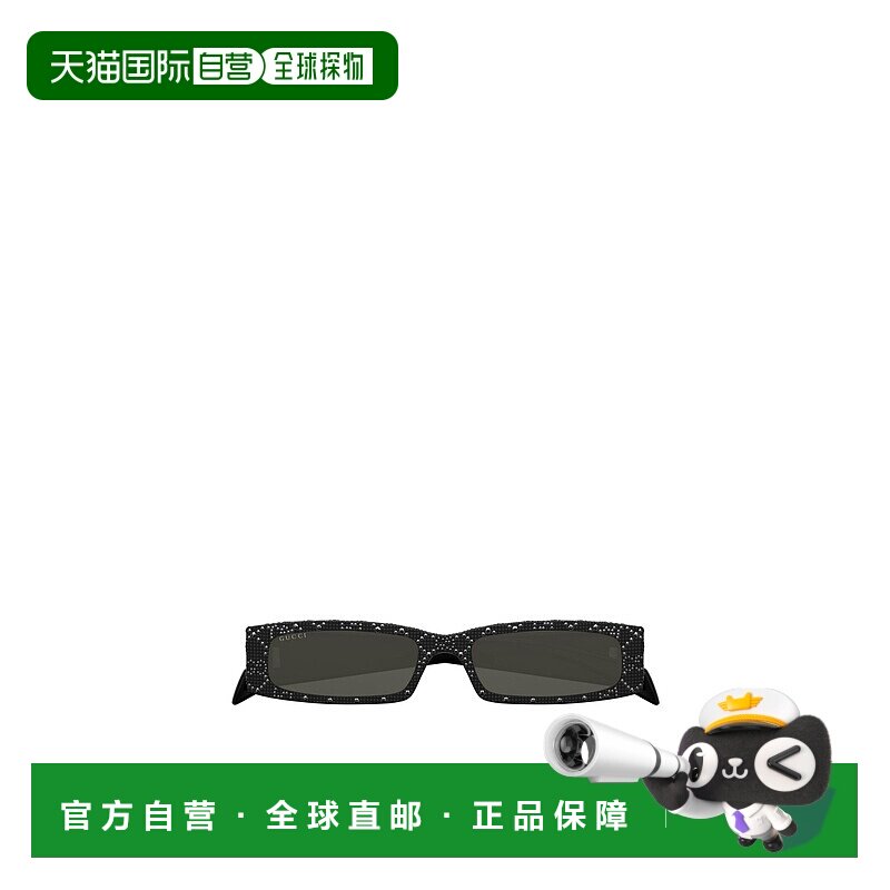 香港直邮GUCCI 男士太阳镜 GG1778SA004 AW2024 黑色 几何框太阳