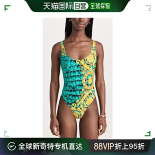 连体泳衣 Piece 女士 香港直邮潮奢 范思哲 泳衣式 One Versace