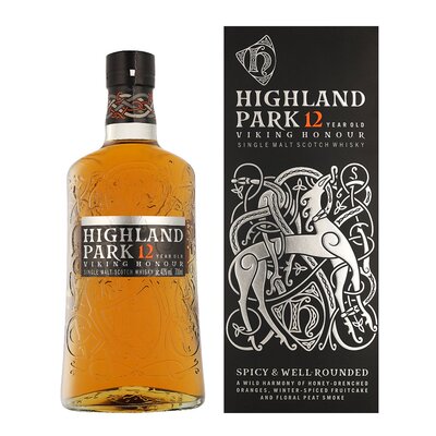 欧洲直邮Highland Park高原骑士单一麦芽威士忌大桶醇厚浓醇飘香