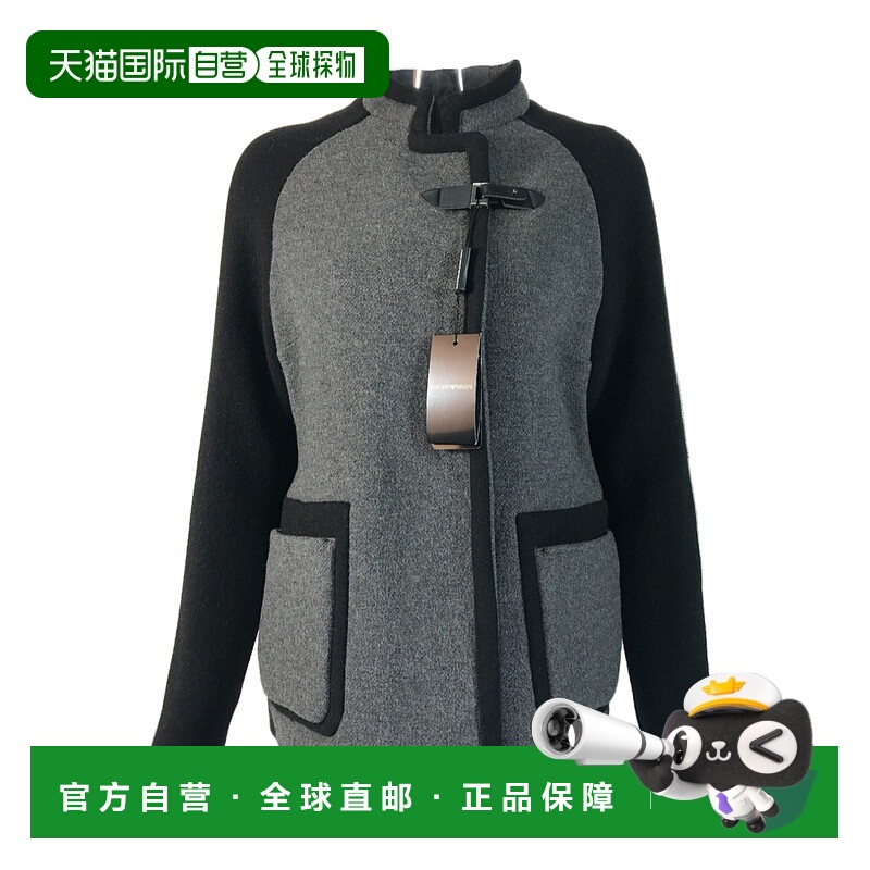 1h可退 香港直邮EMPORIO ARMANI 女士西服 ZGK01QK2J AW2024 黑色
