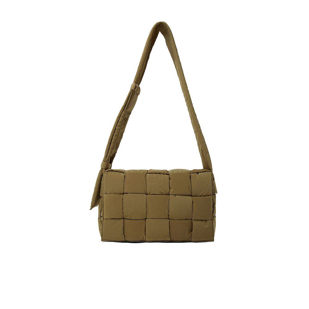Bottega Veneta 编织软壳斜挎包 690133VBO81