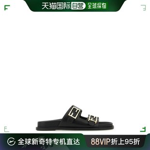 女士 饰牌拖鞋 Fendi 8X8326NA7设计师 香港直邮潮奢 芬迪