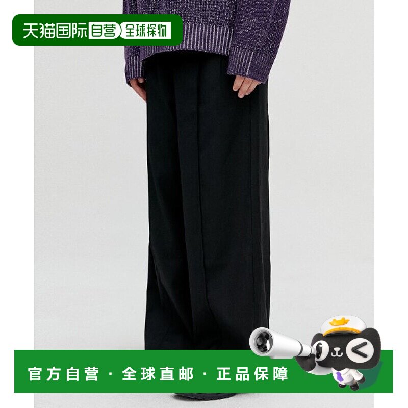 韩国直邮VIVASTUDIO 男士男装休闲裤BACK PLEATS WIDE SLACKS [BL
