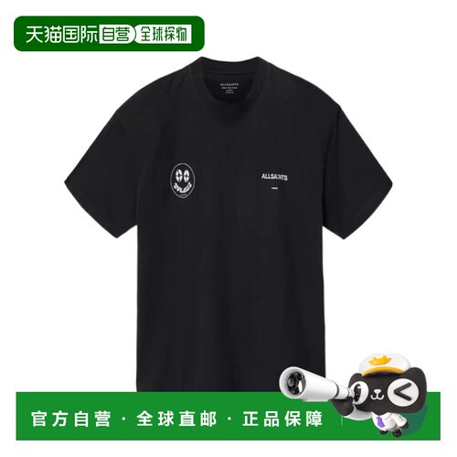 香港直邮ALL SAINTS 男士T恤 M052PEWASHEDBLACK AW2026短袖