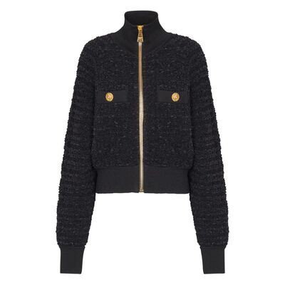 BALMAIN 女士夹克 FF0TE200KJ160PA AW2025 黑色