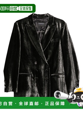 香港直邮Emporio Armani 安普里奥 阿玛尼 女士 灰色夹克 EW00344