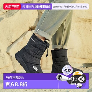 日本直邮The North Face北面男女同款户外靴NF52470-KK雪地靴