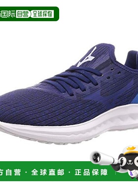 【日本直邮】美津浓Wave PolarisSP 2跑鞋运动鞋 藏青/蓝色27.5cm