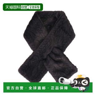 仿貂毛嵌片围巾 1h可退 男女同款 Stuart 凯恩纹设 日本直邮Jill