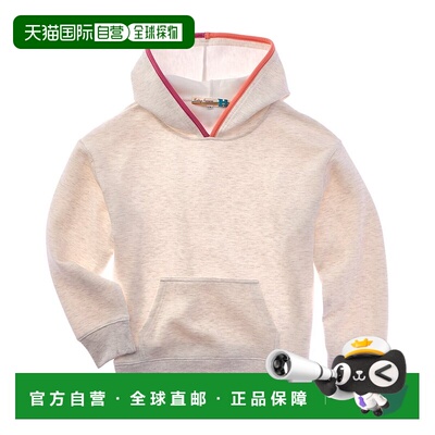 自营Vintage Havana Color Block Hoodie - white 美国奥莱直发