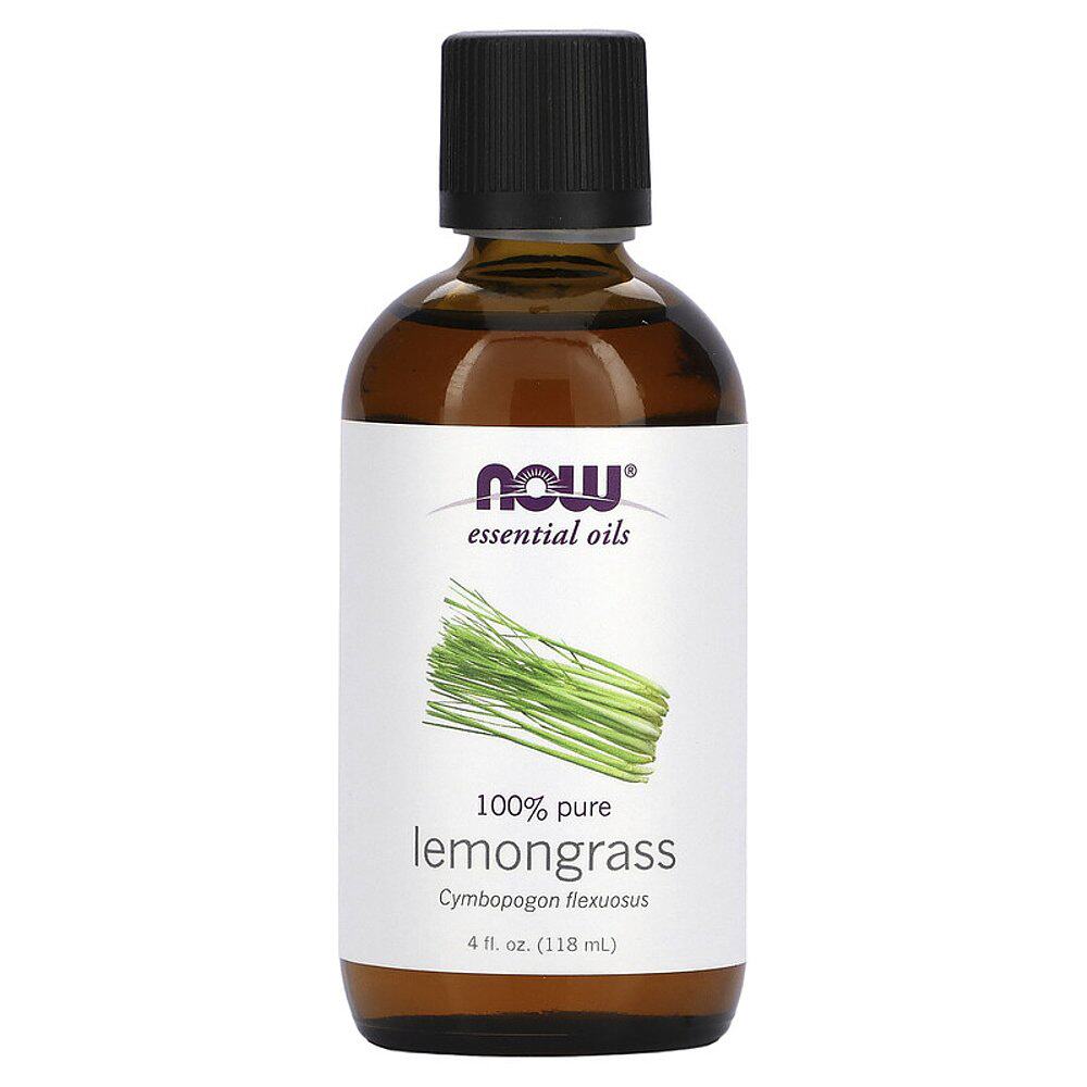 美国直邮NOW诺奥香茅柠檬精油净化清洁118ml