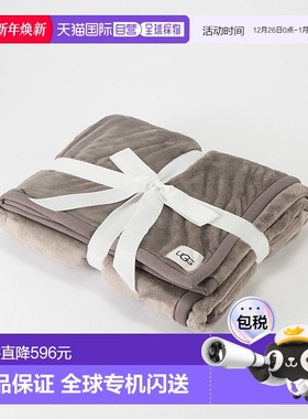 日本直邮UGG 毯子 Duffield Throw II 黑熊杂色 1106011-SYGR
