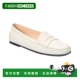 美国奥莱直发女鞋 自营 城市Gommino皮革Loafer 白色 tod sTOD