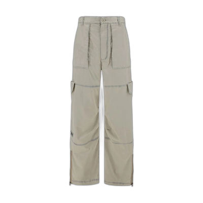 香港直邮ACNE STUDIOS 男士休闲裤 BK0574AEK SS2024 白色 拉链细