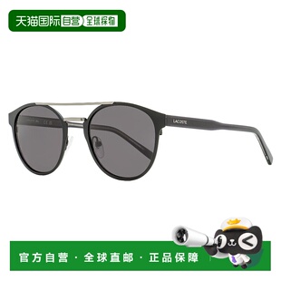 Oval Double 002 Men L263S Sunglasses 自营Lacoste Bridge