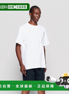 1h可退 香港直邮Y PROJECT 男士 白色 Pinched Logo T 恤 204TS00