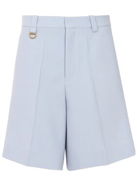 Chloe 腰带环羊毛短裤 25SSH07302