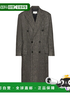香港直邮Maison Margiela 双排扣羊毛大衣 S67AA0064M35668西装
