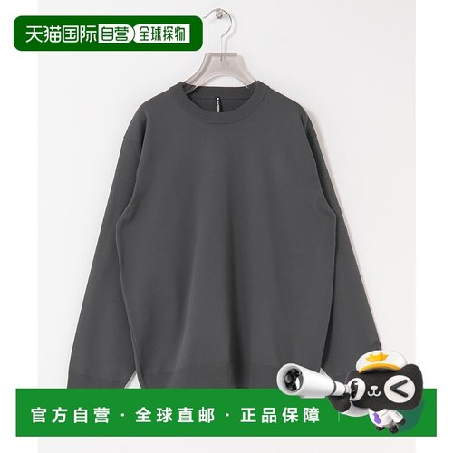 1h可退 日本直邮DESCENTE男装宽松长袖针织T恤 半高领设计 UMA6DU