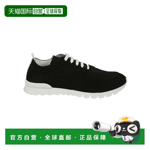 1h可退 香港直邮KITON 男士运动鞋 USSA117N0106303005BLACK SS20