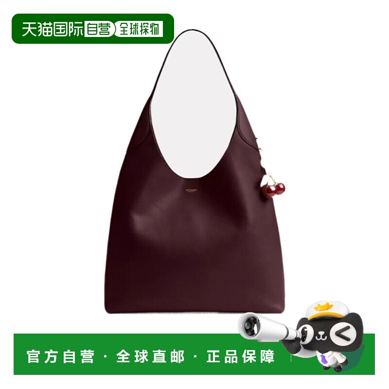 1h可退 香港直邮COACH 女士斜挎包 CU044B4MER AW2025 棕色 Brook