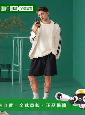 香港直邮Y-3 男士T恤 JZ0635 AW2025 白色 长袖T恤