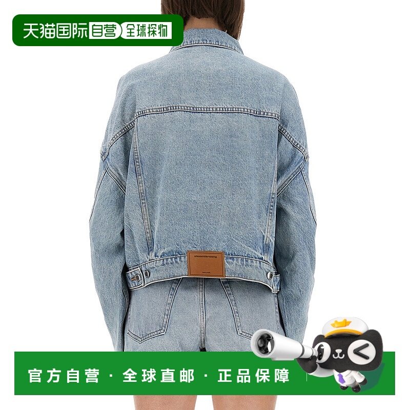 1h可退 香港直邮Alexander Wang 亚历山大 王 女士 紐扣牛仔卡車