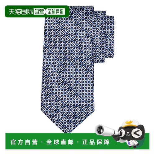 欧洲直邮ferragamo 男士 领带