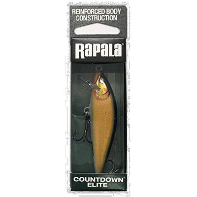 日本直邮Rapala乐伯乐 路亚饵 Countdown Elite 7.5cm/10g 金