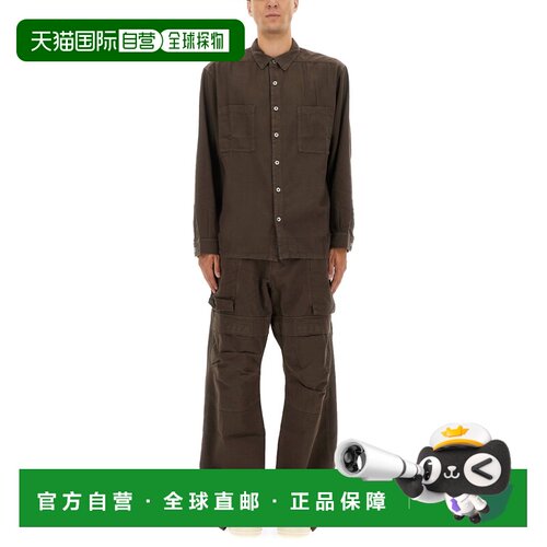 1h可退 香港直邮RICK OWENS DRKSHDW 男士衬衫 DU02E7299CFL78 AW